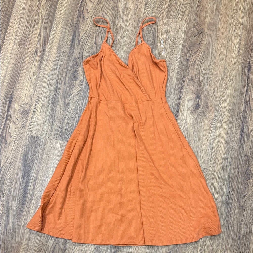 Wild Fable Orange Strappy Mini Dress